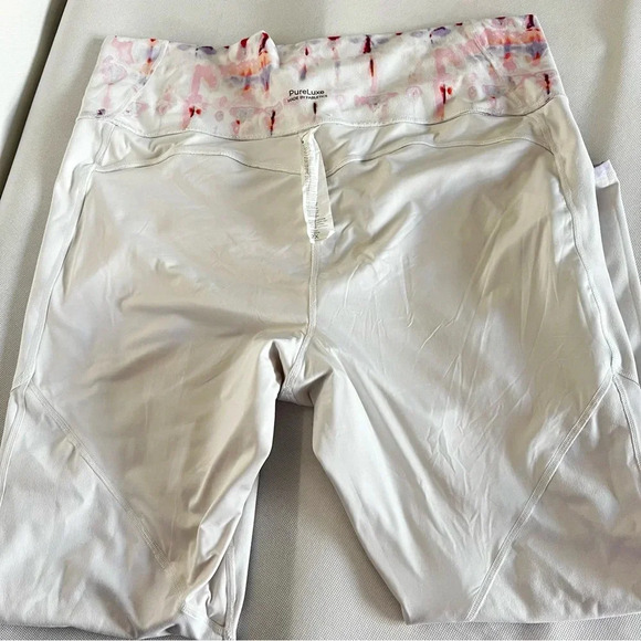 Fabletics Oasis PureLuxe High-Waisted 7/8 Legging 2X (18-20) White/Multicolored - Picture 11 of 13